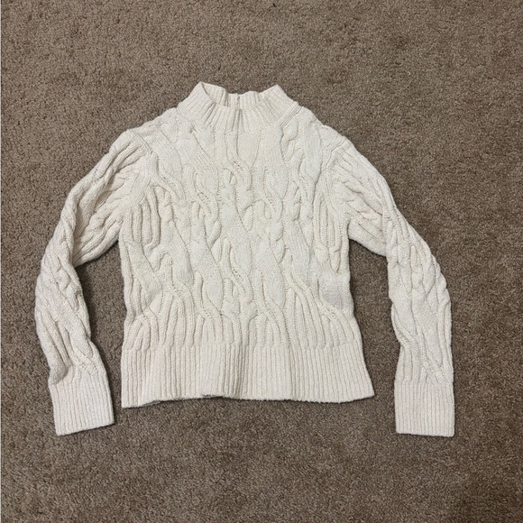 Vince Sweater 98% cotton Size Small Off White Color - Picture 2 of 5